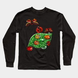 A group of lady bugs is called a loveliness Long Sleeve T-Shirt